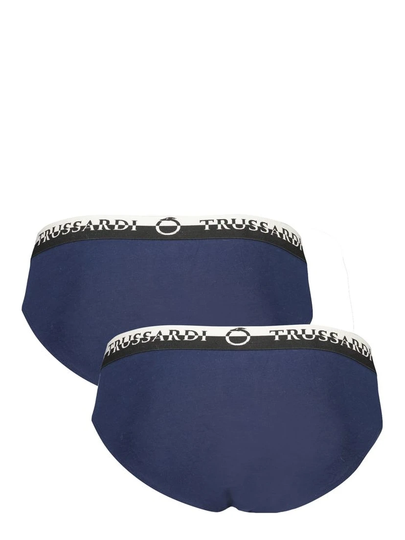 Blue Cotton Underwear