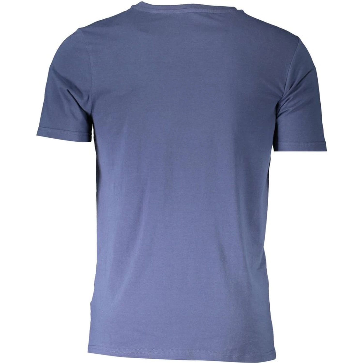 Blu Cotton Men T-Shirt