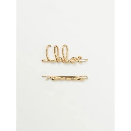 Brown Metal Hair Clip