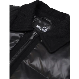 Black Polyester Clothing