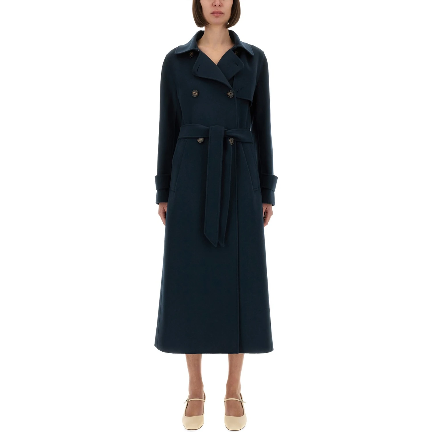 DOUBLE-BREASTED COAT "SEM"