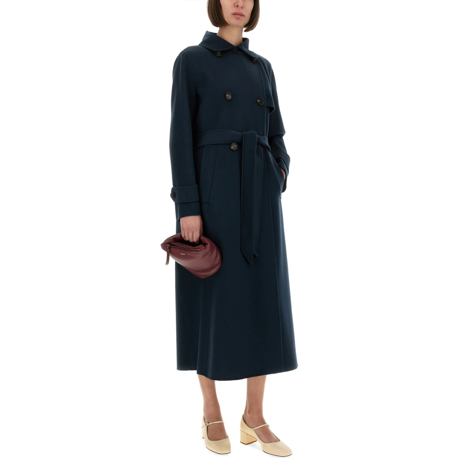 DOUBLE-BREASTED COAT "SEM"