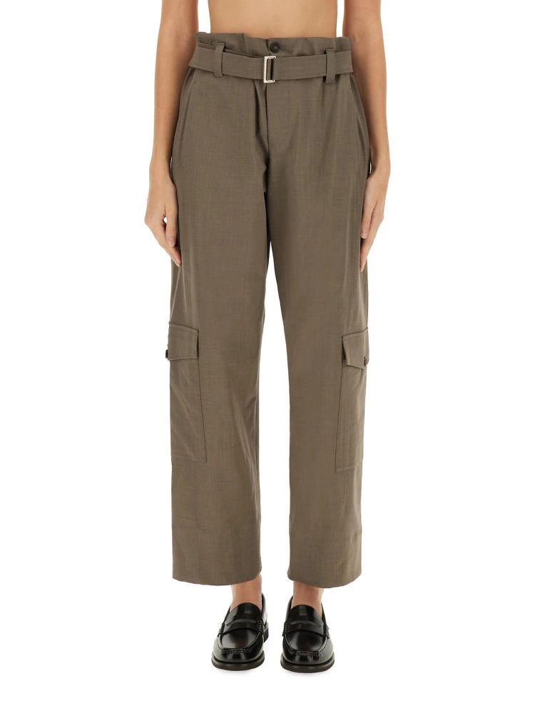 BELTED PANTS