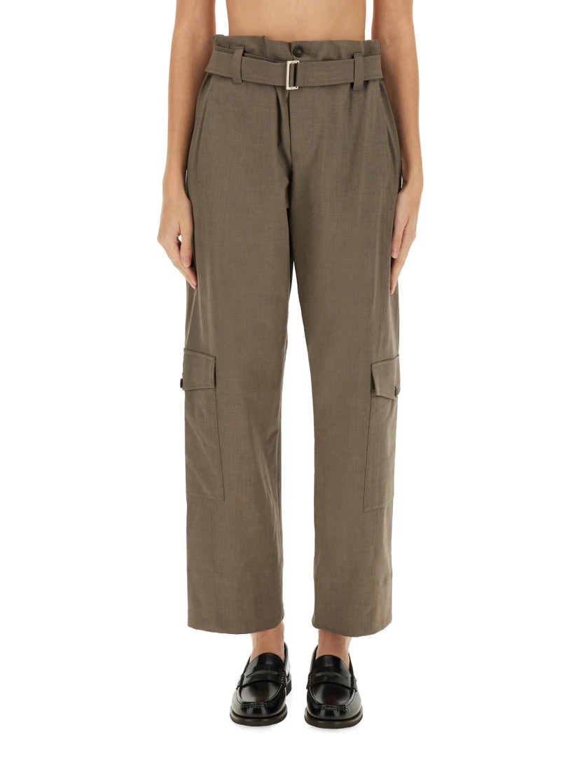 BELTED PANTS