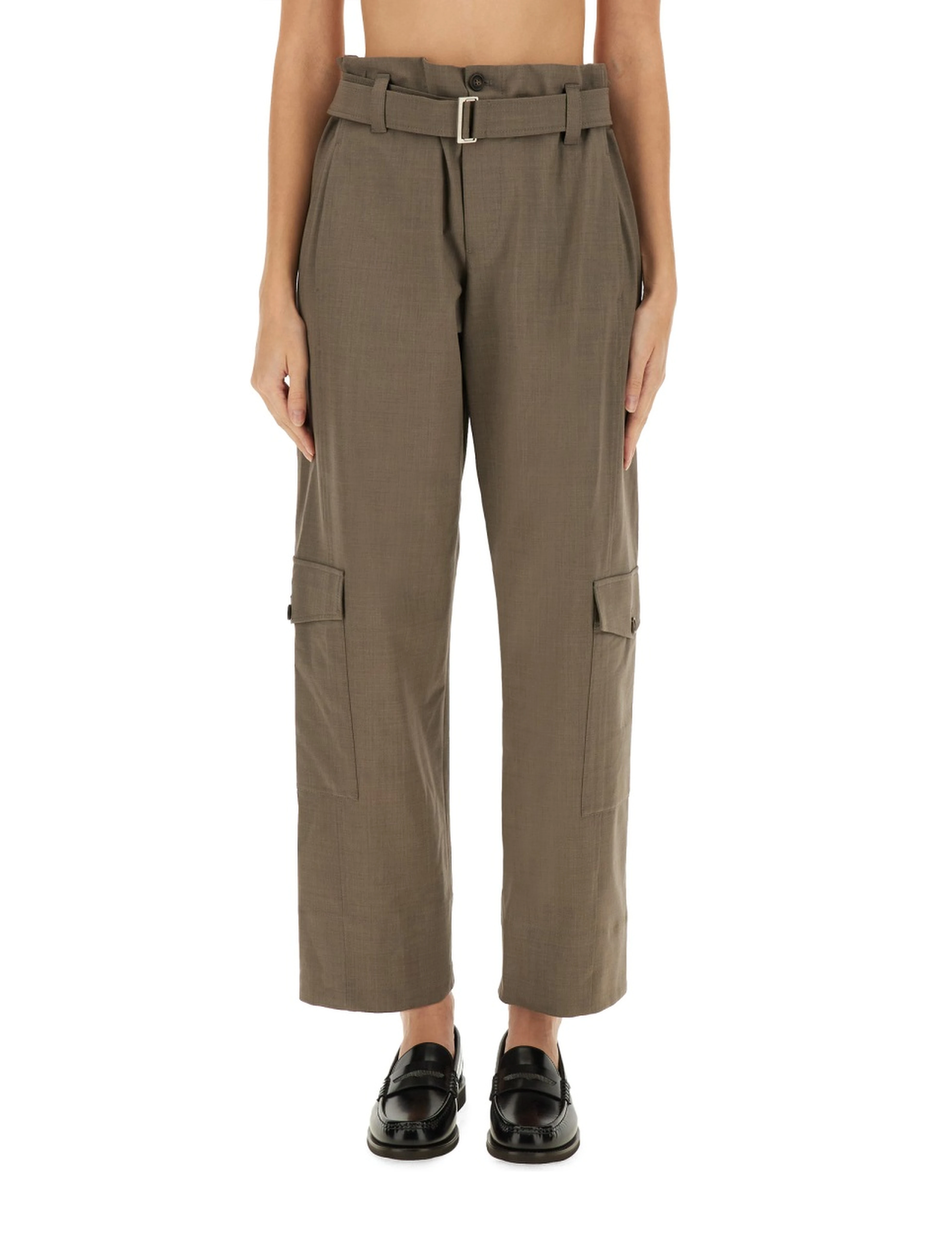 BELTED PANTS