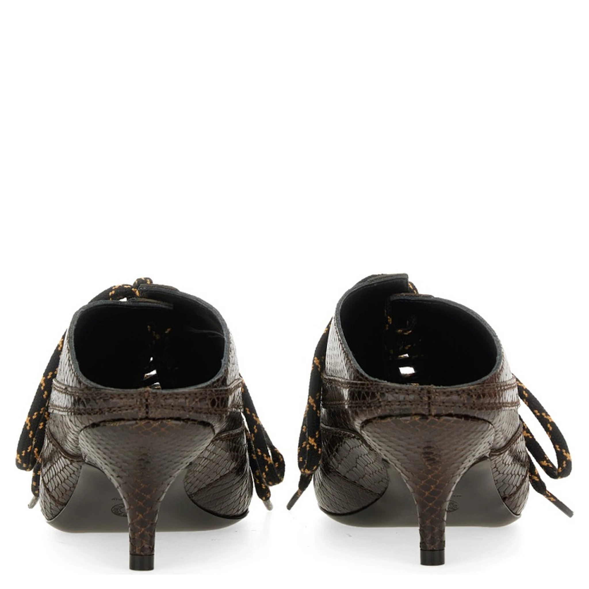 LEATHER SLIP-ON MULES