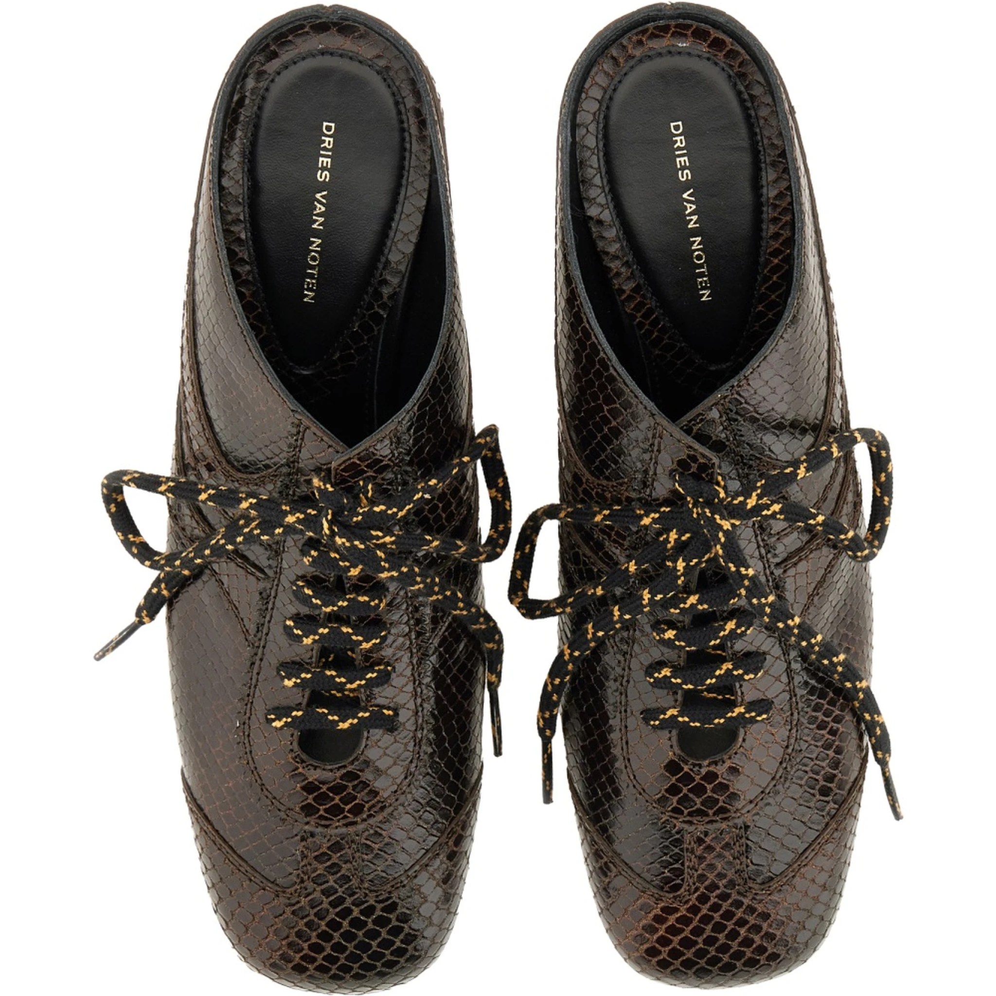 LEATHER SLIP-ON MULES