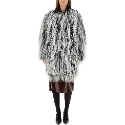 جاكيت "NOW1234" من الفرو الصناعي