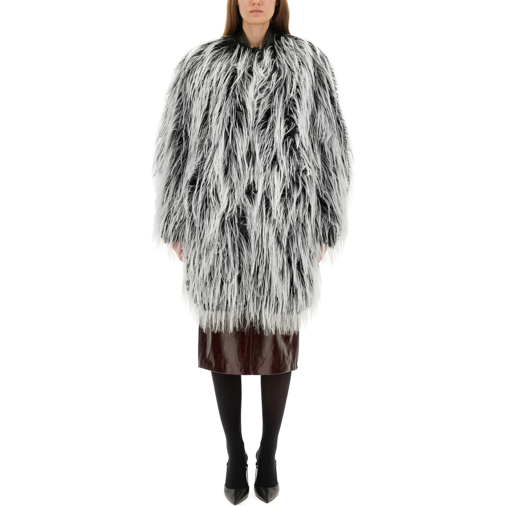 جاكيت "NOW1234" من الفرو الصناعي