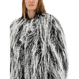 جاكيت "NOW1234" من الفرو الصناعي