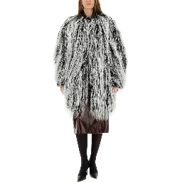 جاكيت "NOW1234" من الفرو الصناعي