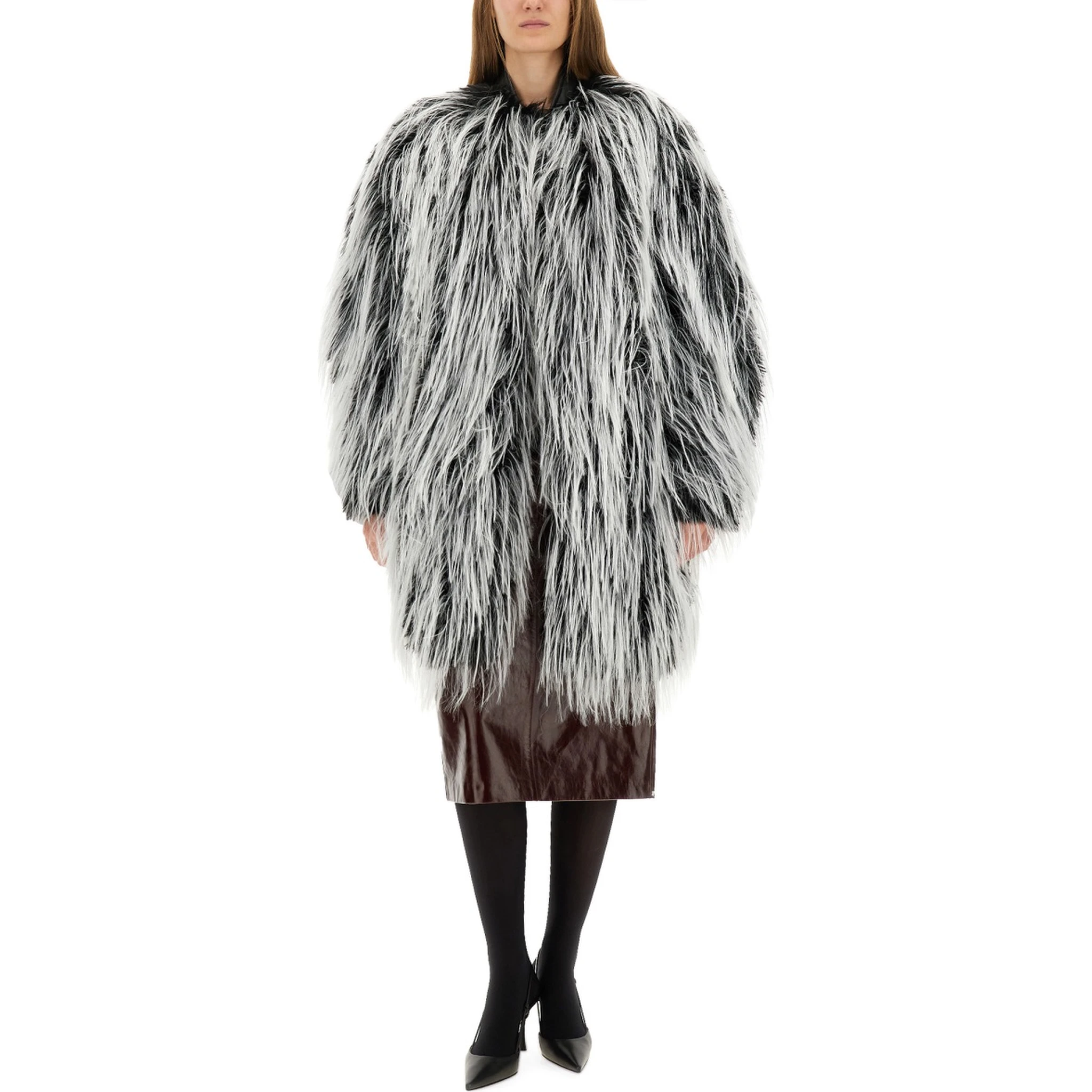 جاكيت "NOW1234" من الفرو الصناعي