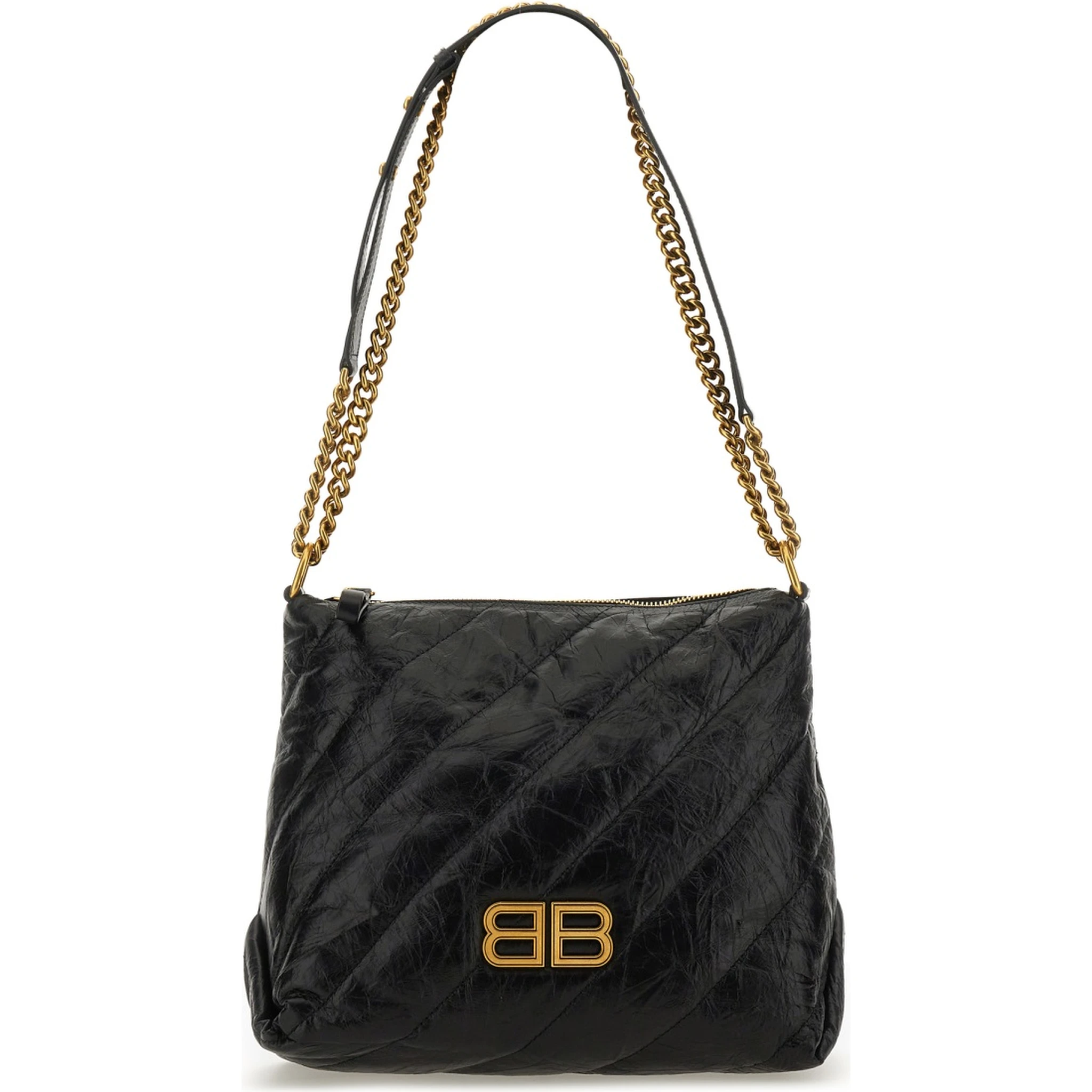 CRUSH ZIPPED HOBO BAG