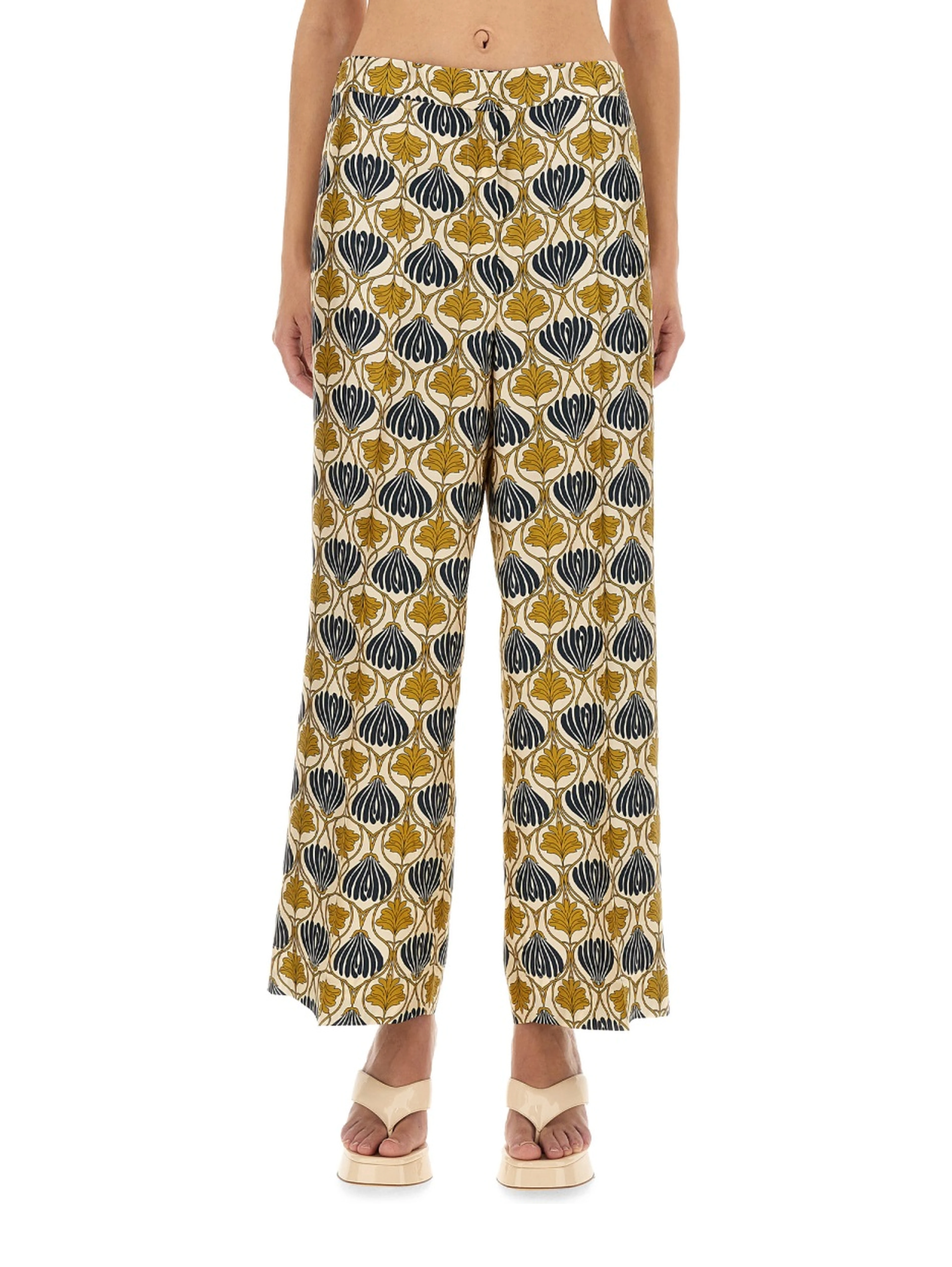 SILK PANTS "TIMEC"