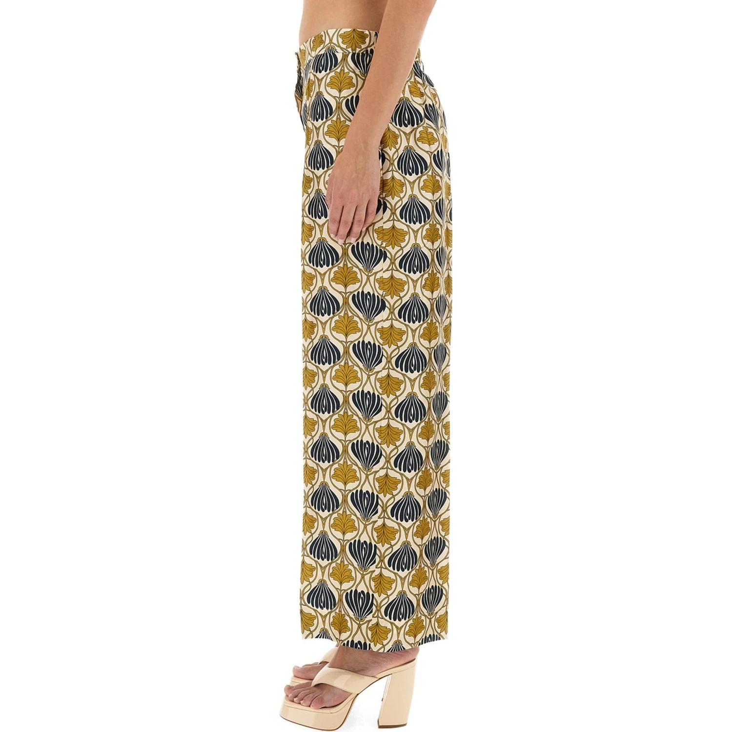 SILK PANTS "TIMEC"