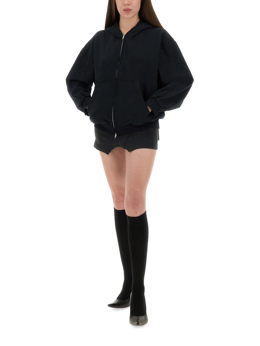 "CUT OFF" BOXER STYLE SKIRT