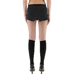 "CUT OFF" BOXER STYLE SKIRT