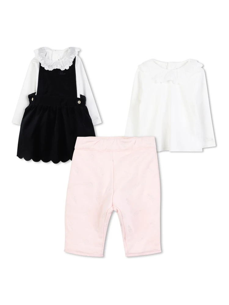 DRESS SET WITH T-SHIRT