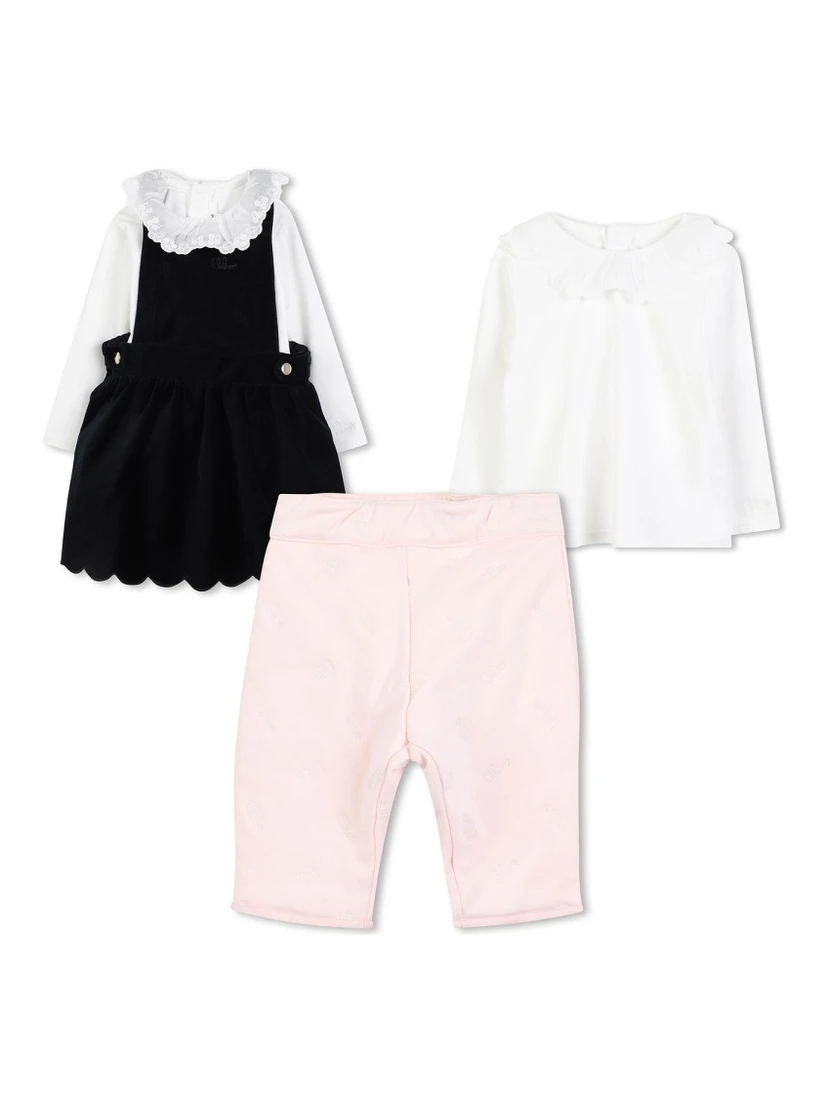 DRESS SET WITH T-SHIRT