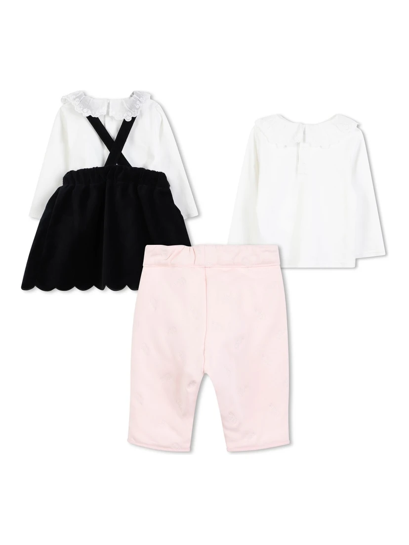 DRESS SET WITH T-SHIRT