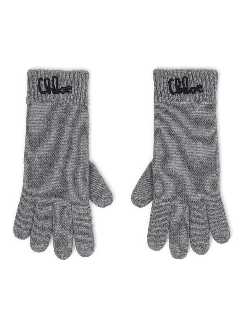 GLOVES WITH LOGO