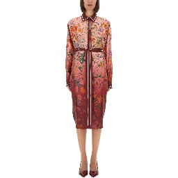 PRINTED CHEMISIER DRESS