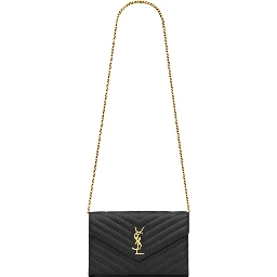 "CASSANDRE" CLUTCH BAG WITH CHAIN