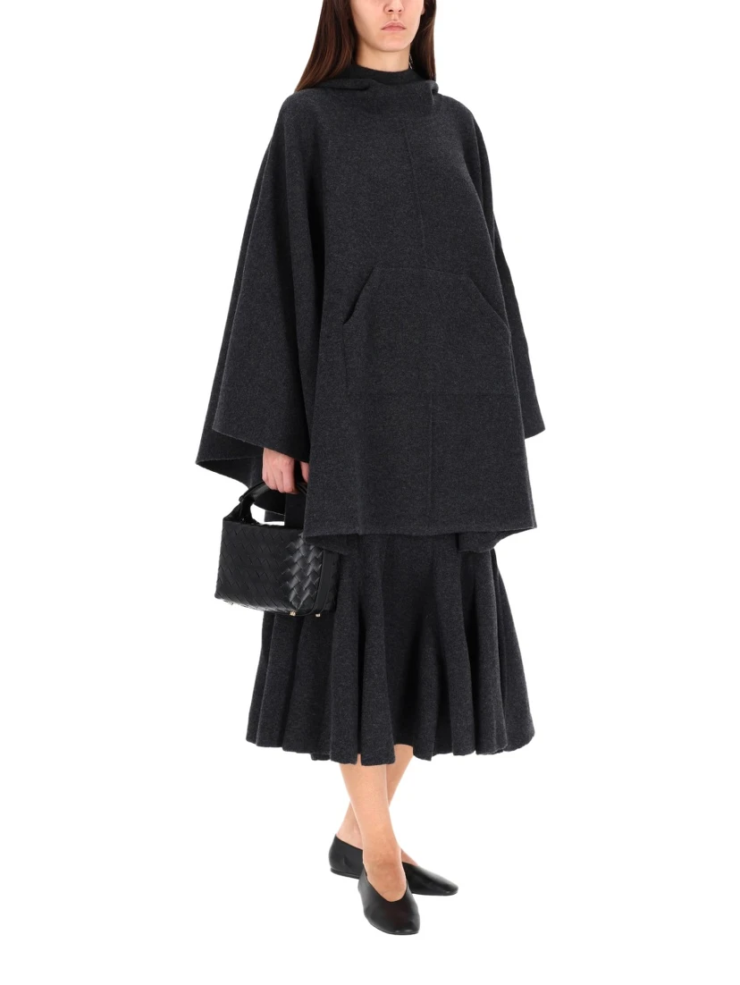 CASHMERE MIDI SKIRT