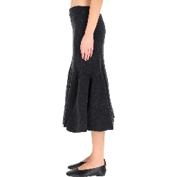 CASHMERE MIDI SKIRT