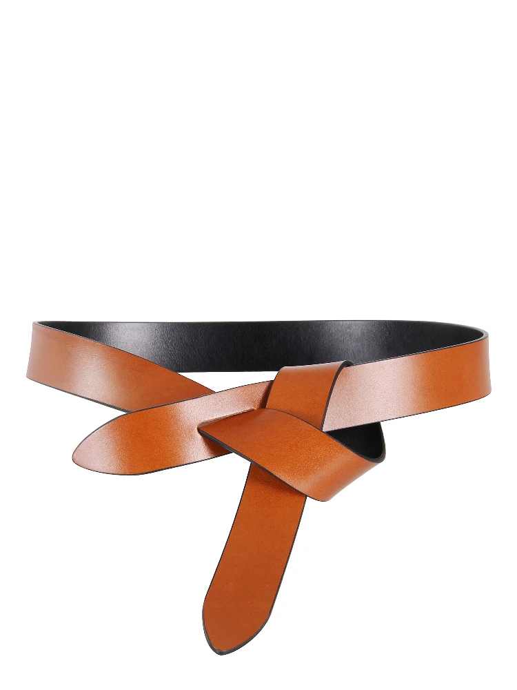 Lecce knotted leather belt