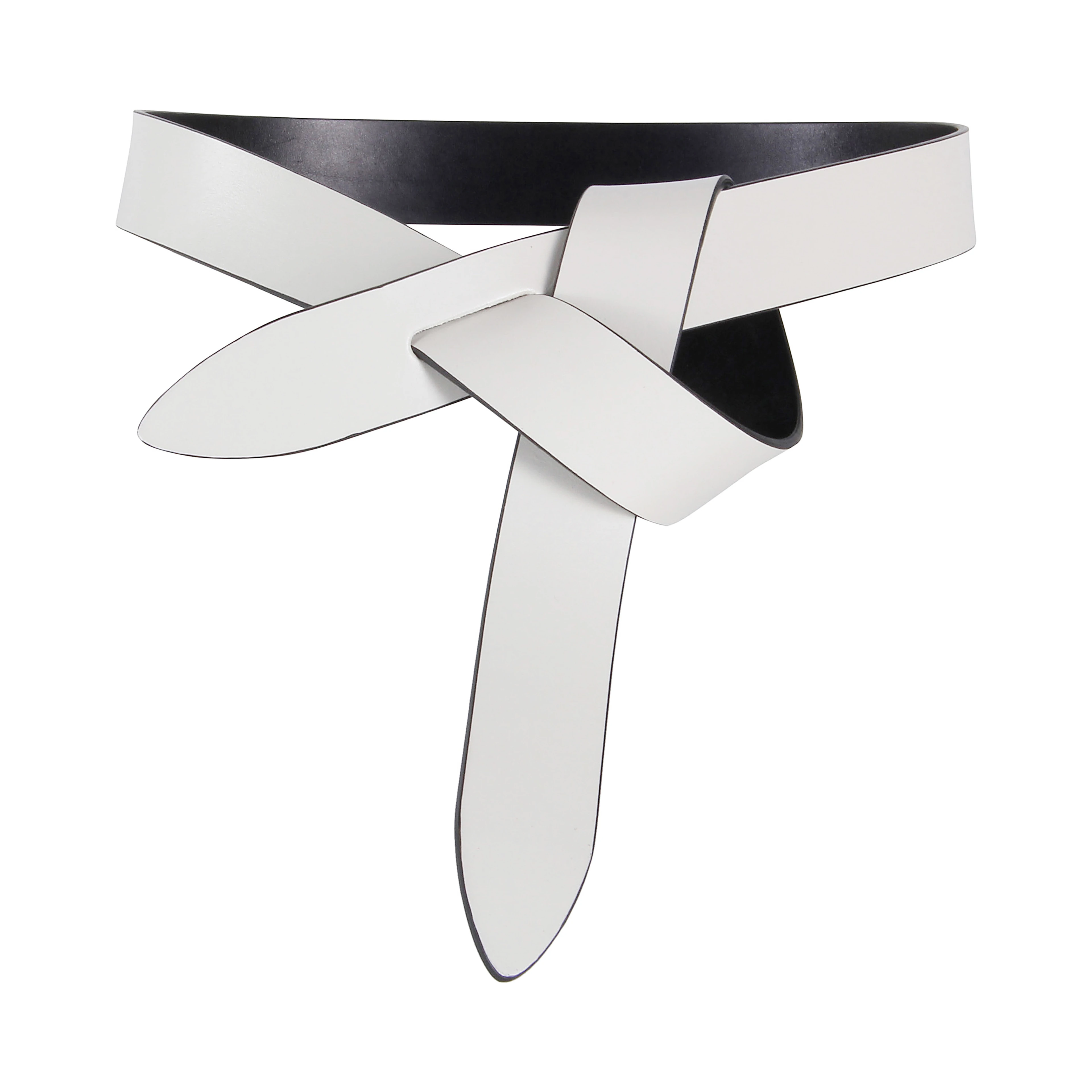 Lecce knotted leather belt