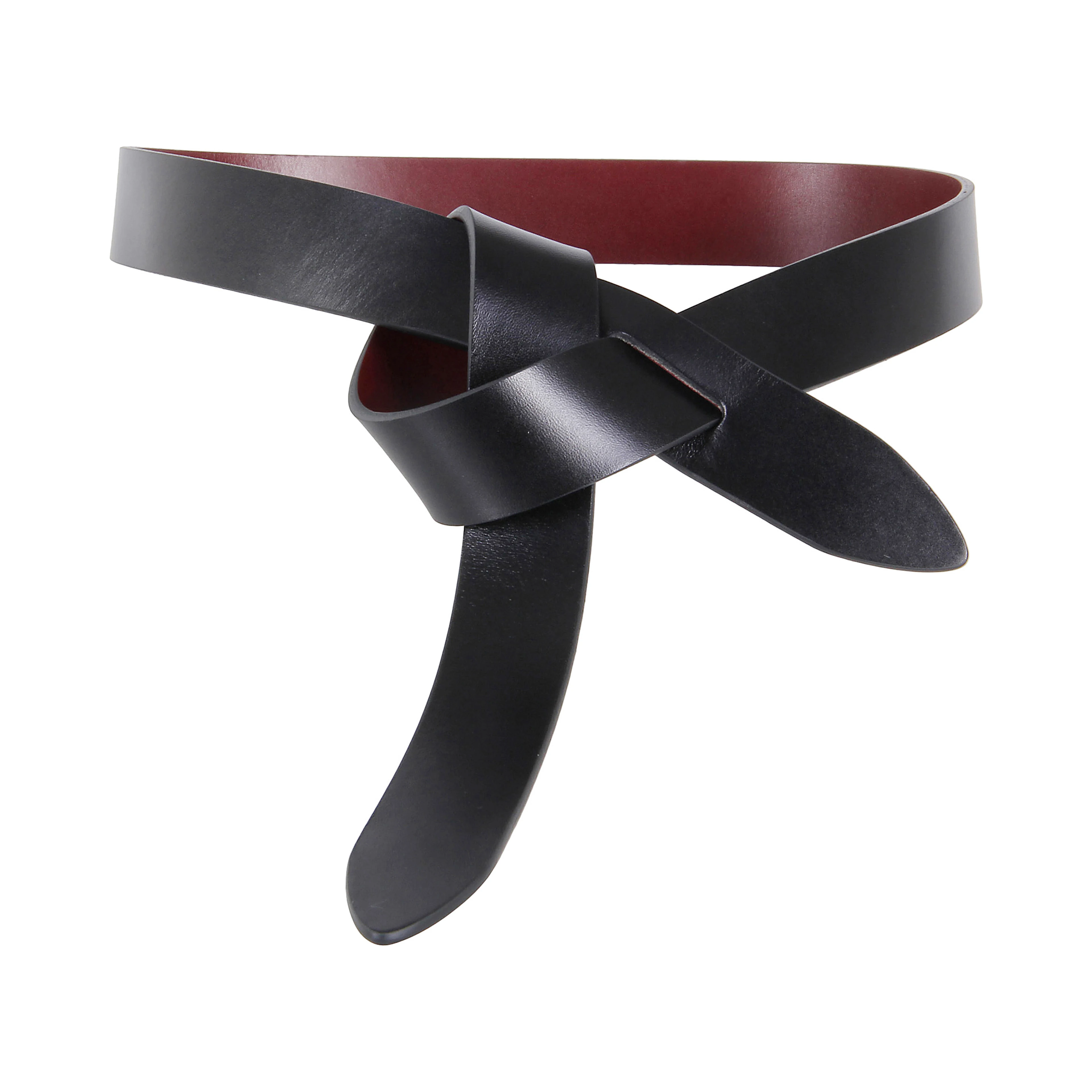 Lecce knotted leather belt