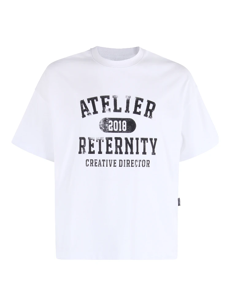 logo-print T-shirt