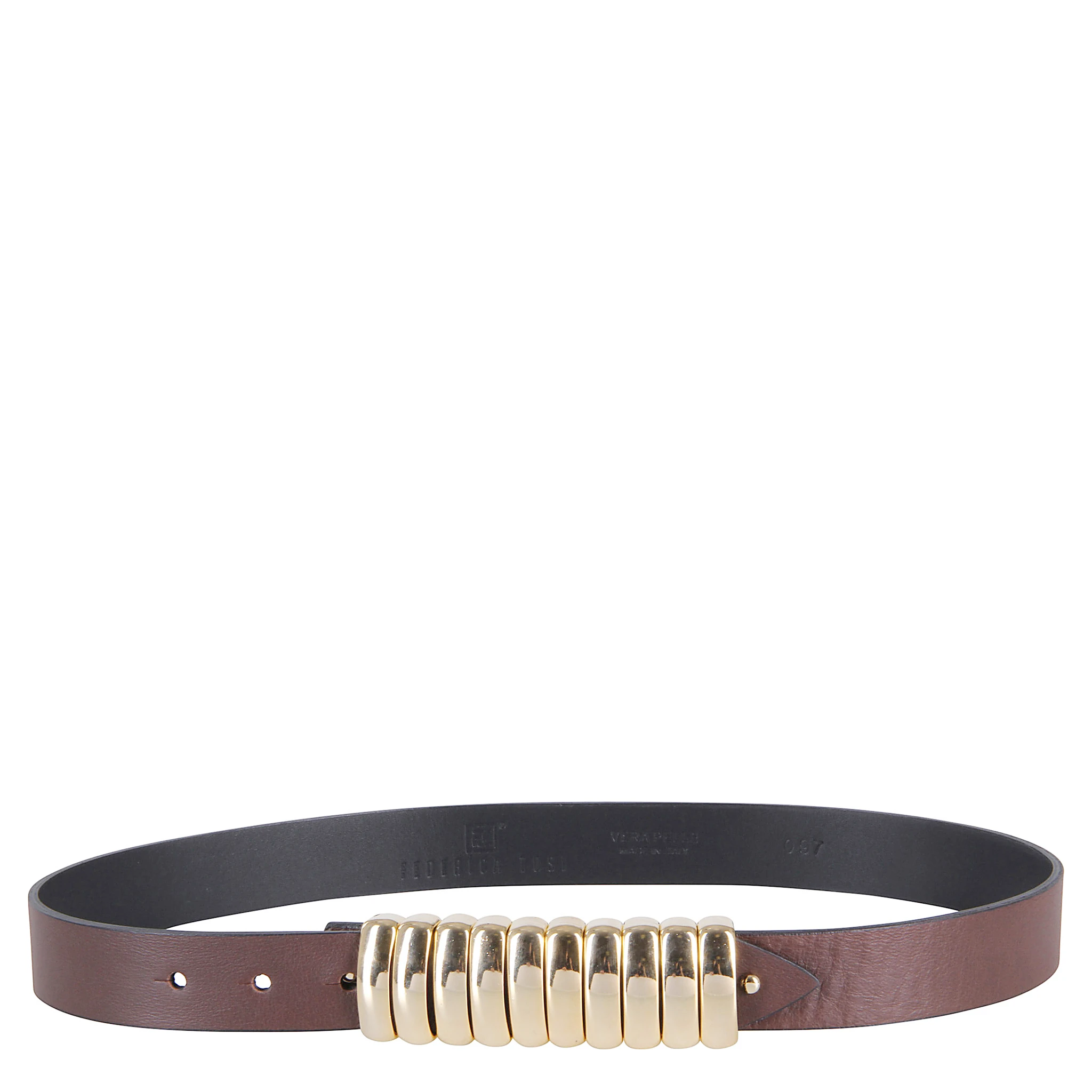 Leather belt