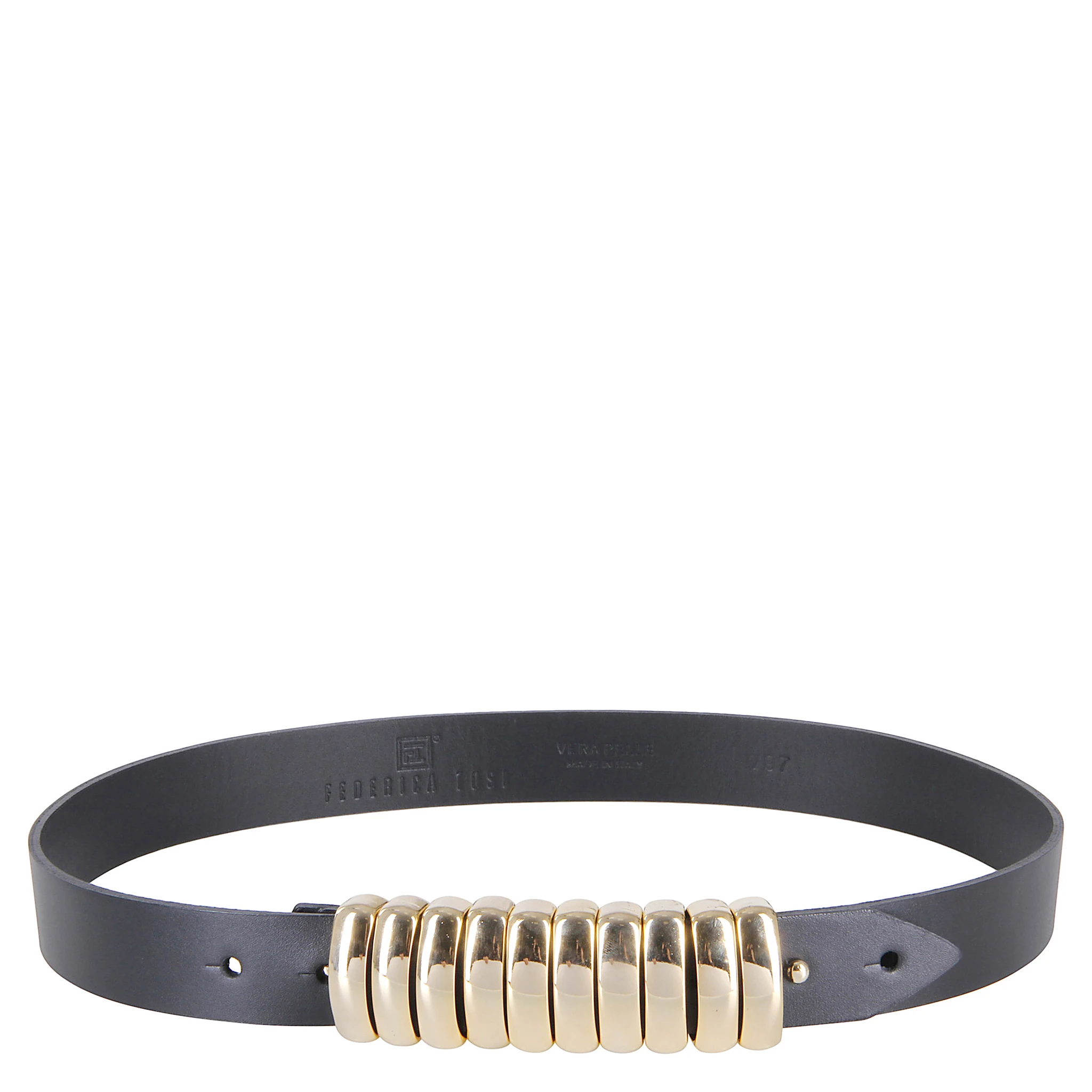 Leather belt
