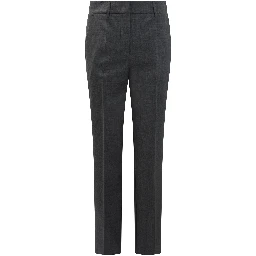 Slim fit pants in wool