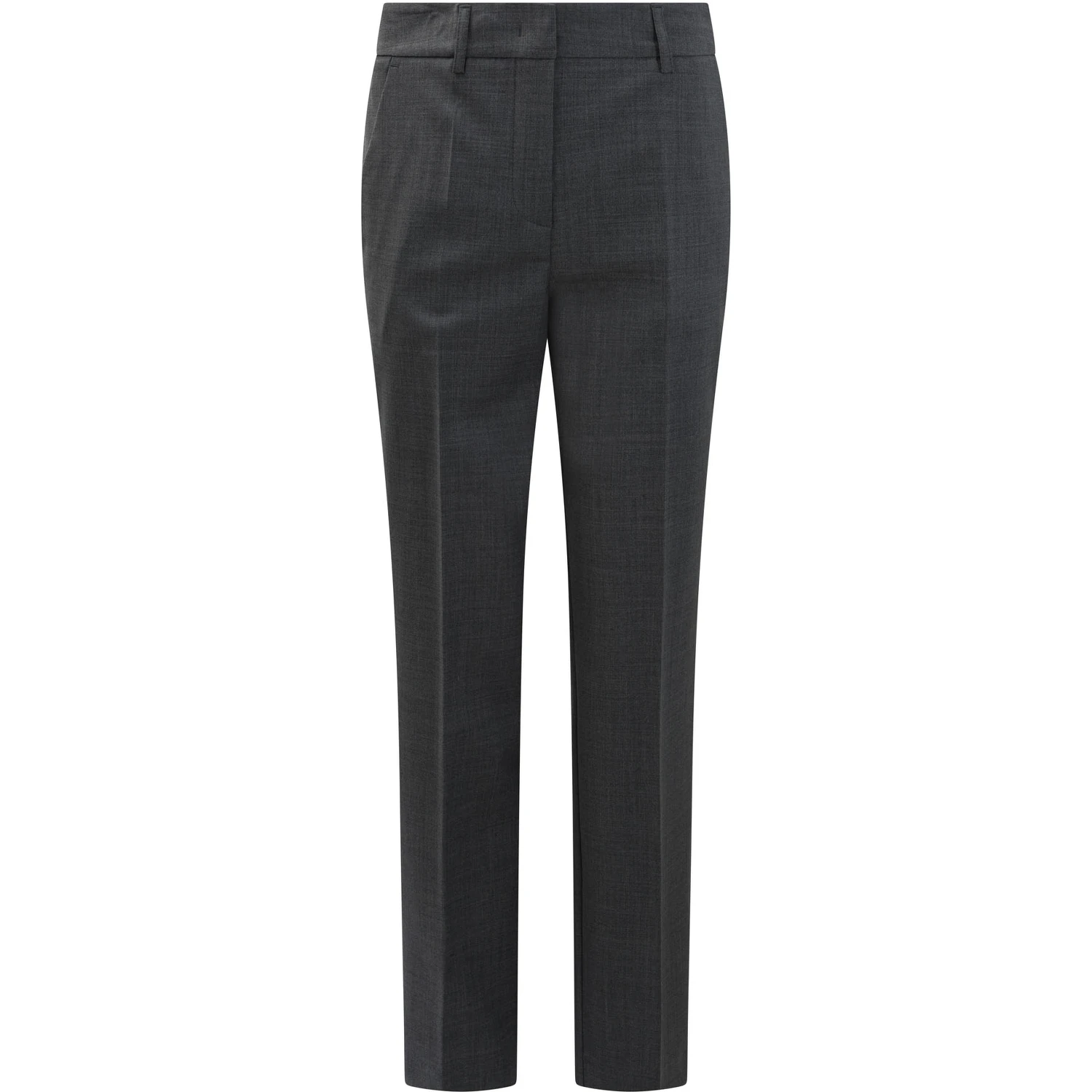 Slim fit pants in wool