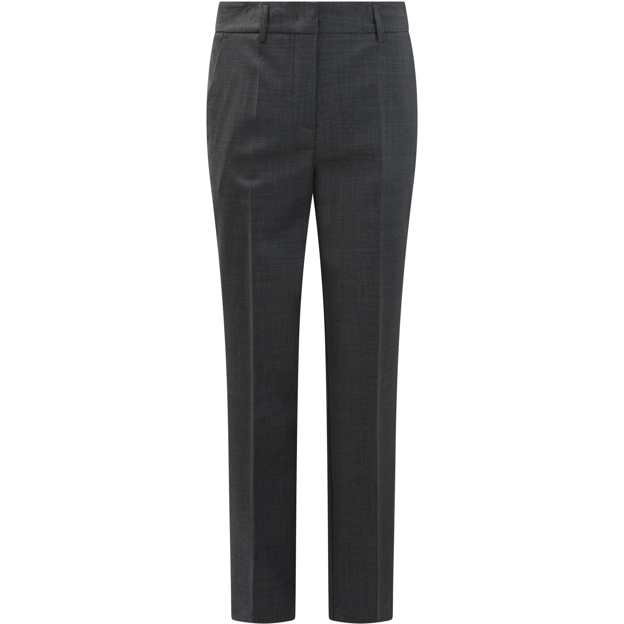 Slim fit pants in wool