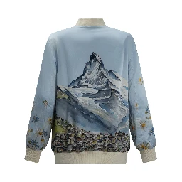 "Zermatt" silk down jacket