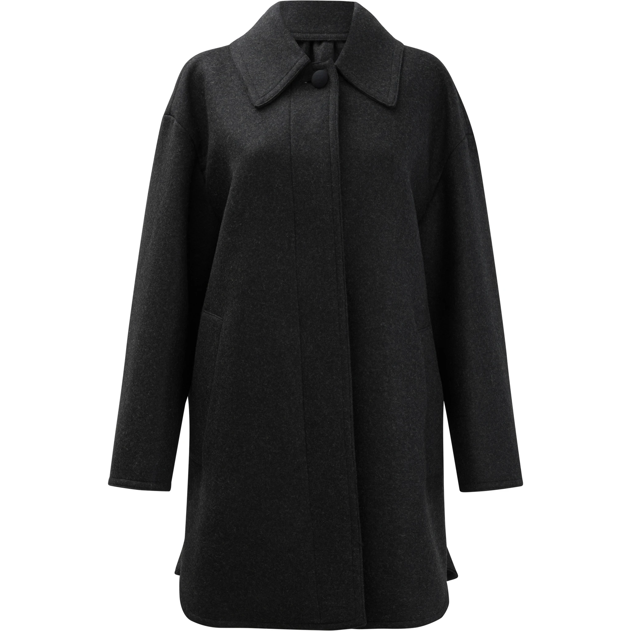 Blouson jacket in wool felcr