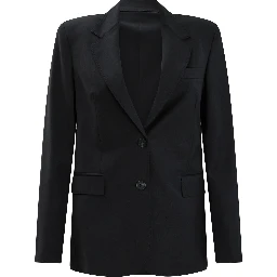 Blazer jacket in wool