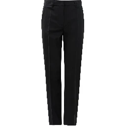 Slim fit wool pants