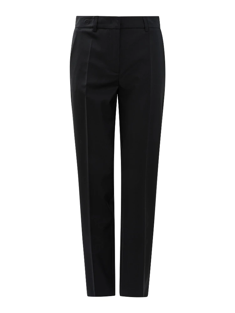 Slim fit wool pants