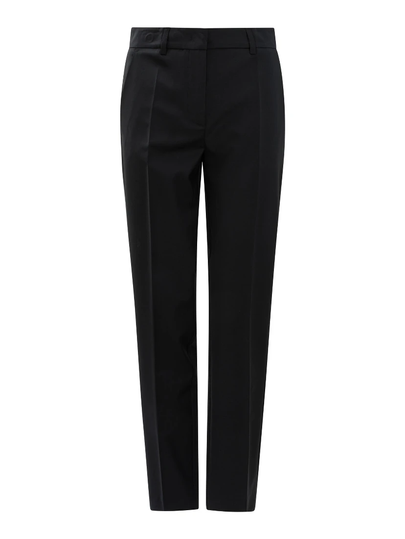 Slim fit wool pants