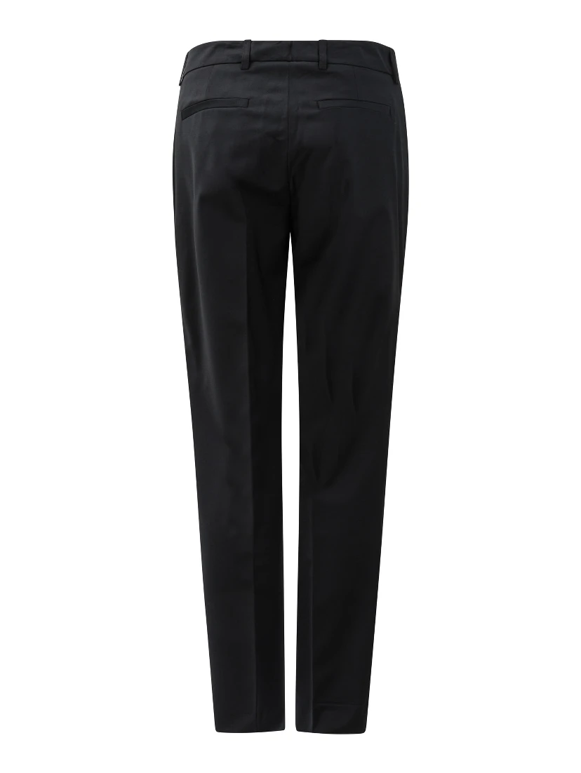 Slim fit wool pants