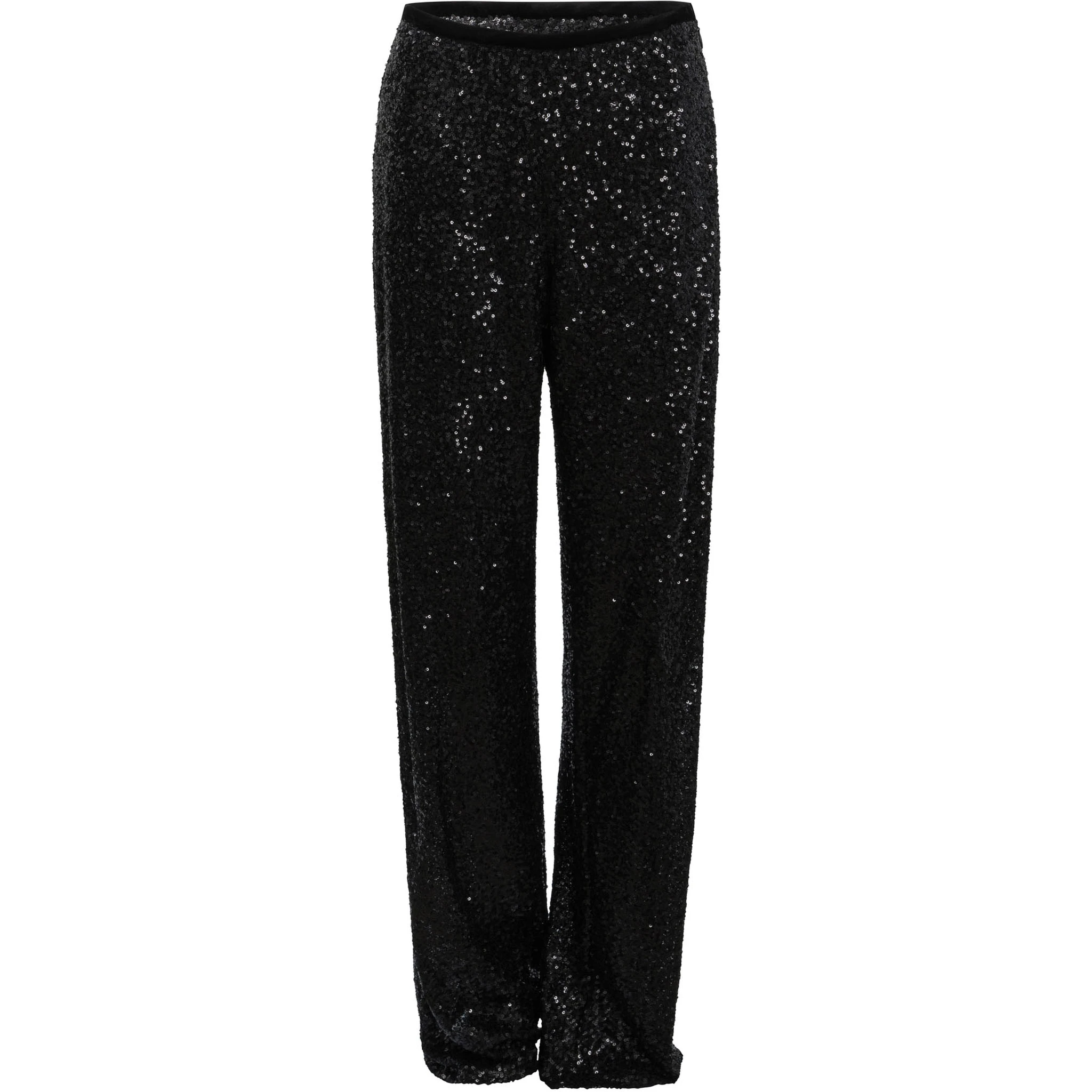 Pants with sequins