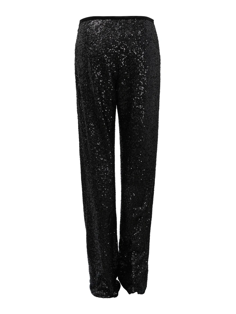 Pants with sequins