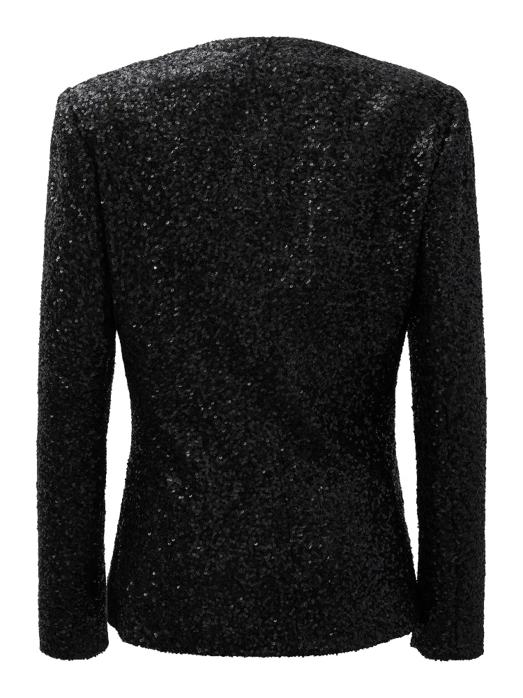 Blazer jacket with sequins alternative