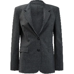 Blazer jacket in wool