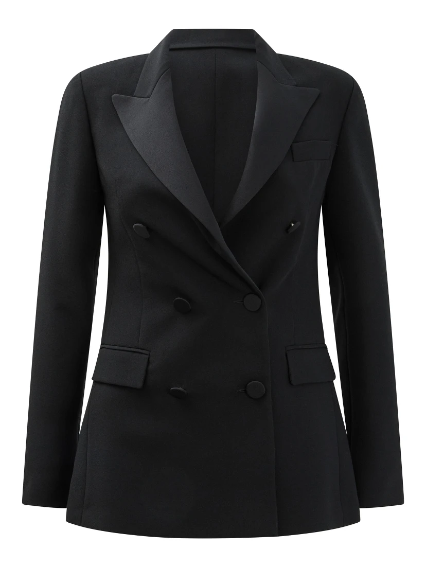 Double breasted blazer jacket